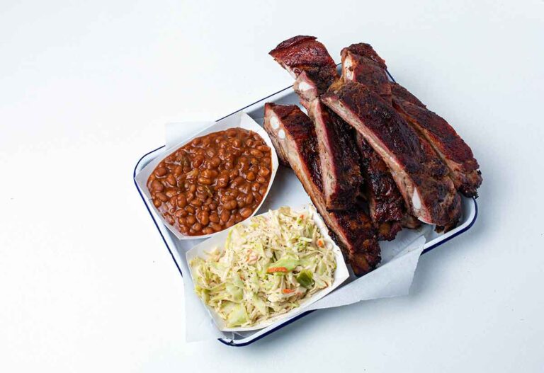 Rodney Scott's Ribs with two sides