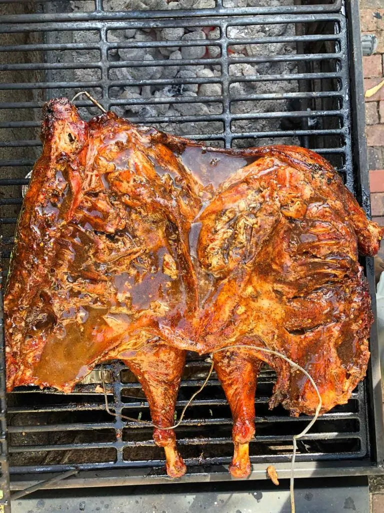 Smoking Turkeys and Cooking Hogs