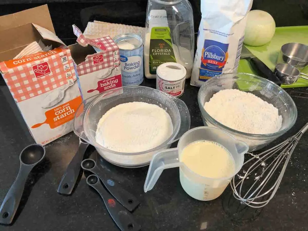 Ingredients for Bessinger's Battered Onion Rings Recipe