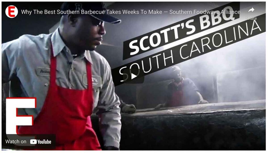 Thumbnail for YouTube Video about Scott's BBQ in Hemingway