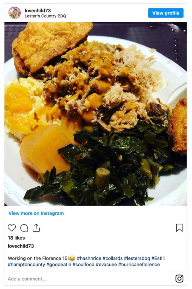 Lester's BarBQue Restaurant in Estill, SC Destination BBQ