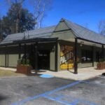Exterior of Palmira Barbecue in West Ashley, Charleston.