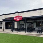 Exterior of Moe's Original BBQ in Spartanburg