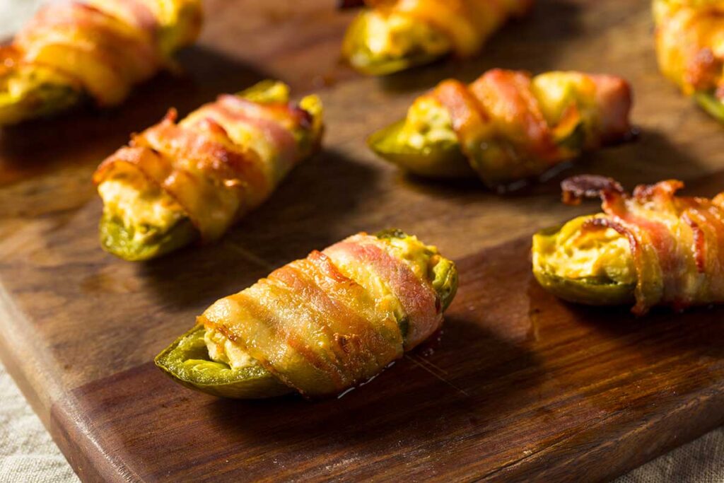 Cooked ABTs on cutting board.