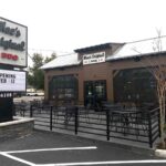 Exterior of Moe's Original BBQ in Myrtle Beach