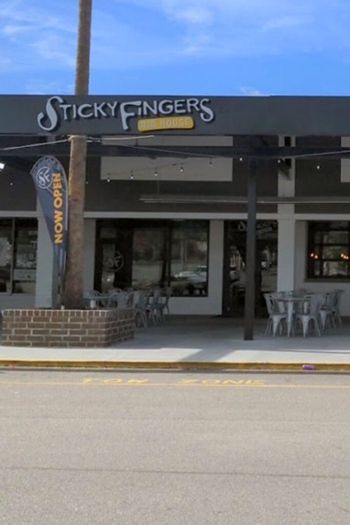 Exterior of Sticky Fingers
