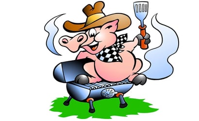 Logo for BBQ Cookout at The Farm at Ridgeway.