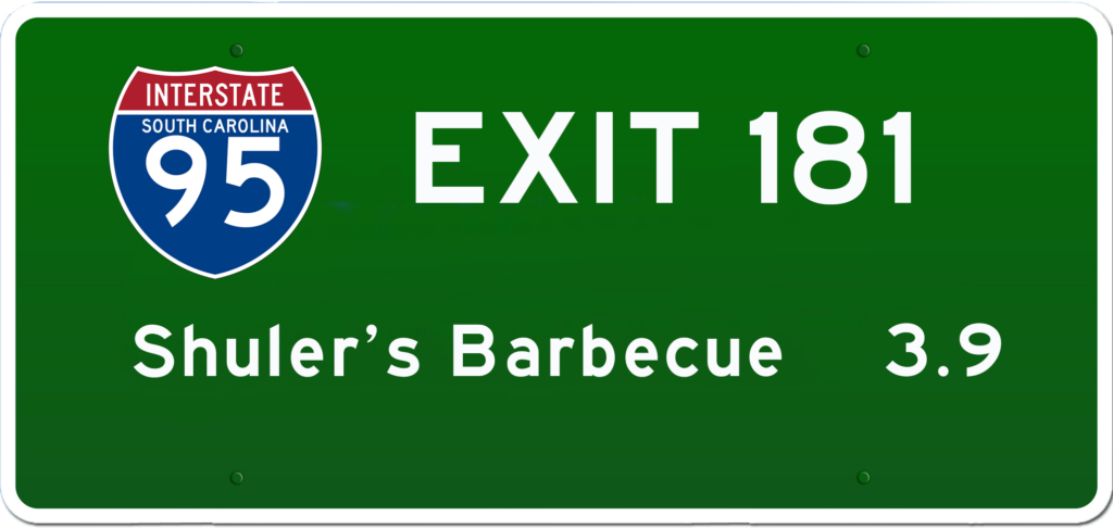SC BBQ at Interstate 95 - Exit 181 Latta