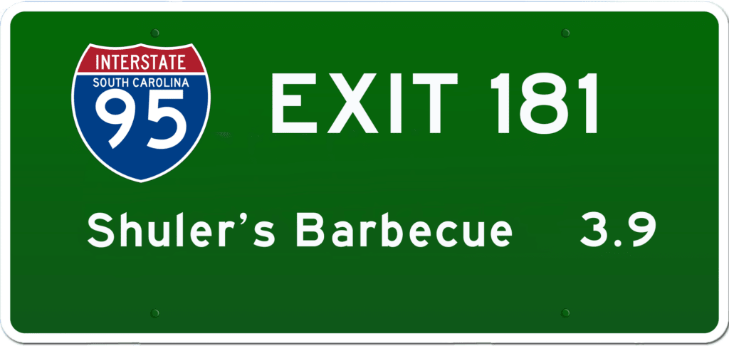 SC BBQ at Interstate 95 - Exit 181 Latta