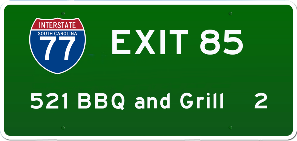 SC BBQ on I-77 at Exit 85