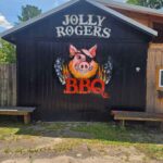 Front of Jolly Rogers Woodfired BBQ in Pacolet.