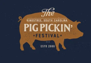Kingstree Pig Pickin' Festival Logo.