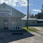 Exterior of McCabe's BBQ in Manning, SC.
