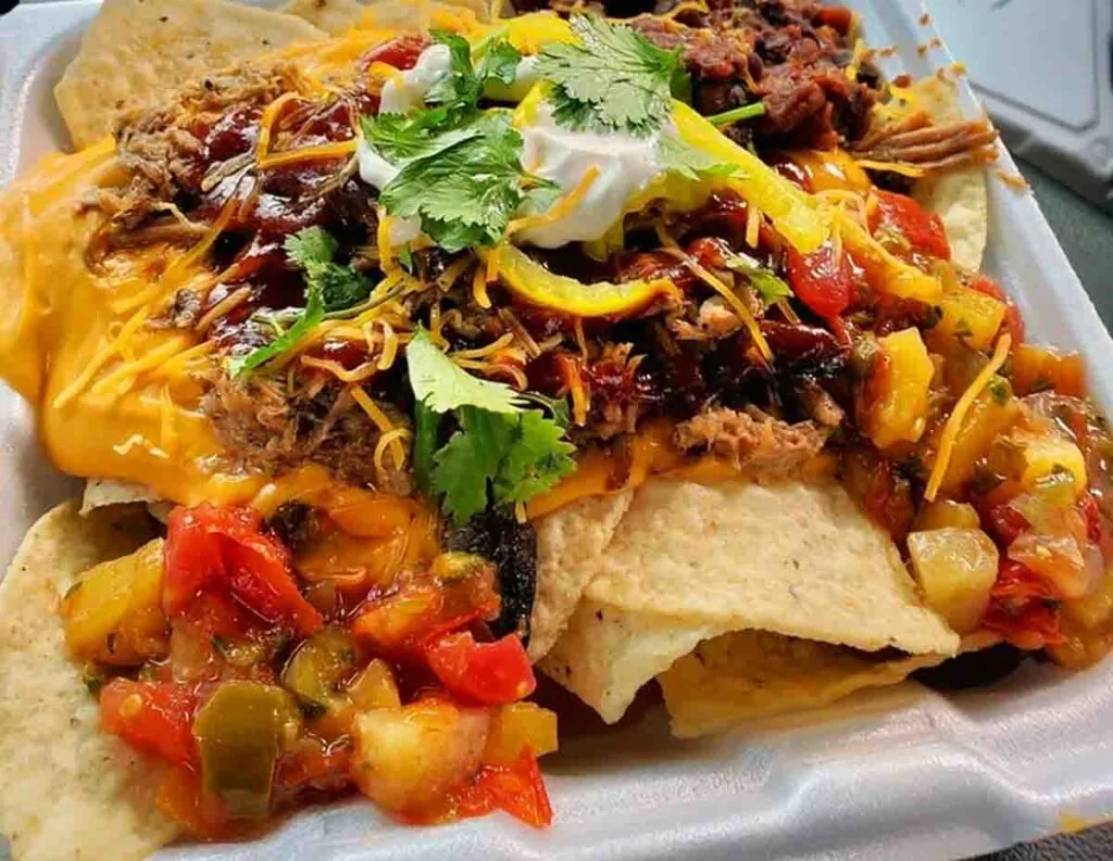 Nachos from Smokin' Gringo's.