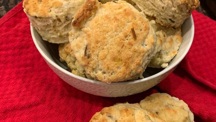 Hatch Chile-Cheese Biscuits