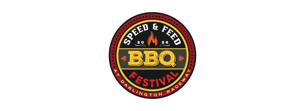 Logo for Darlington Raceway's Speed & Feed BBQ Festival.