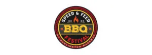 Logo for Darlington Raceway's Speed & Feed BBQ Festival.