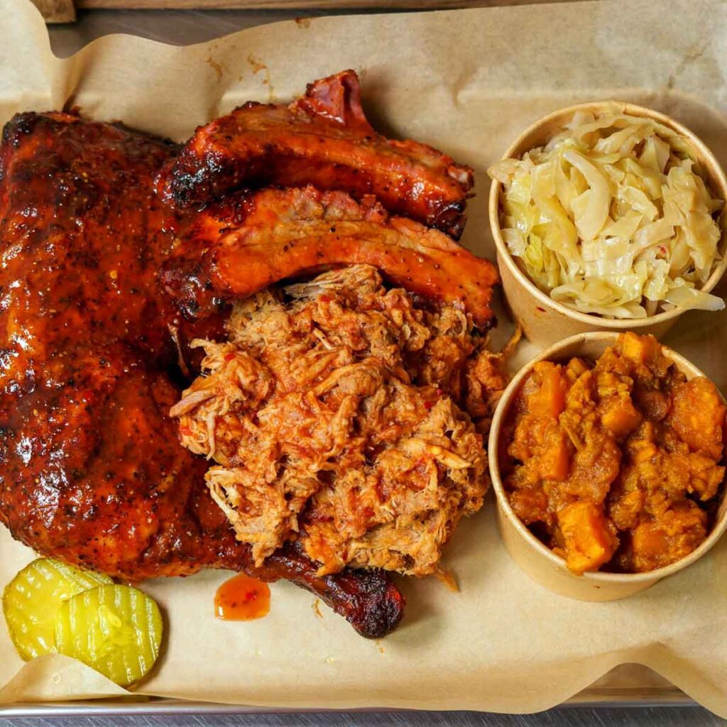 "The Cowboy" sampler platter.