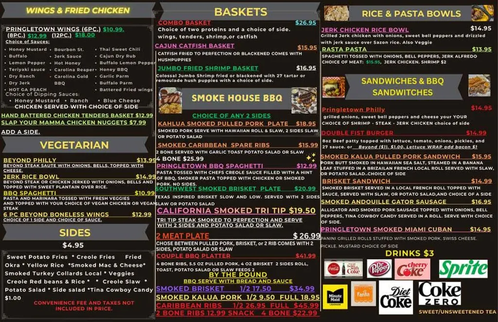 Menu 1 Hwy 27 BBQ SmokeHouse.