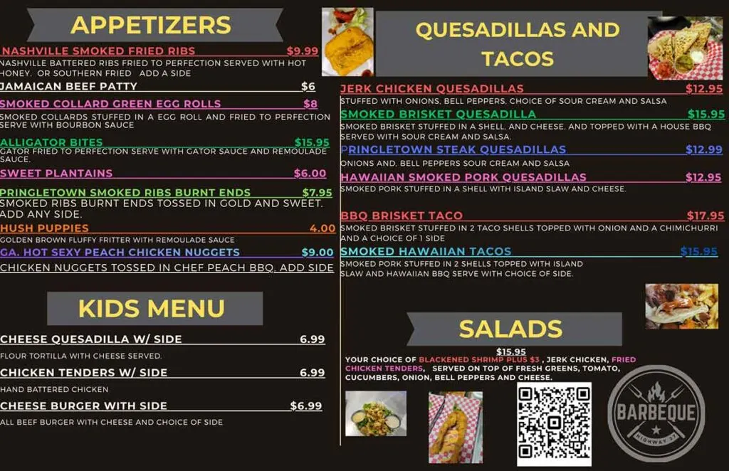 Menu 2 Hwy 27 BBQ SmokeHouse.