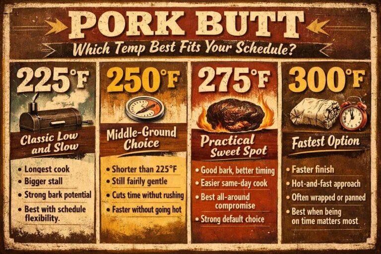 How Long to Smoke Pork Butt: Time Chart by Weight & Temp