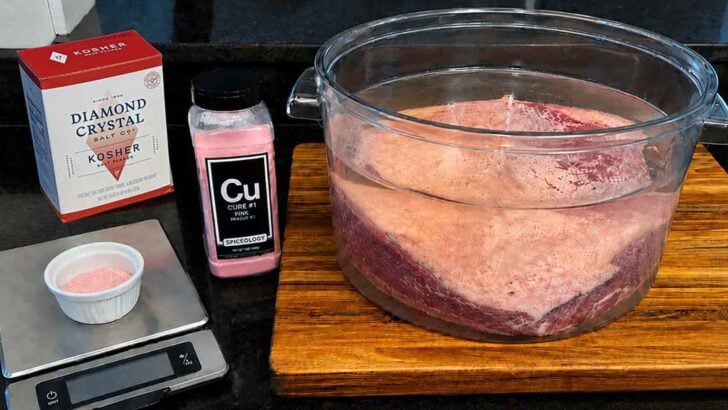 Corned Beef Brine for Brisket: Salt, Cure #1, and Cure Time