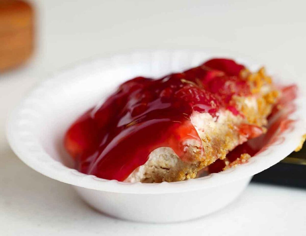 Dessert bowl.