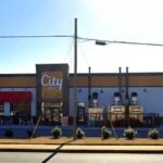 Exterior of City Barbeque in Greenville.