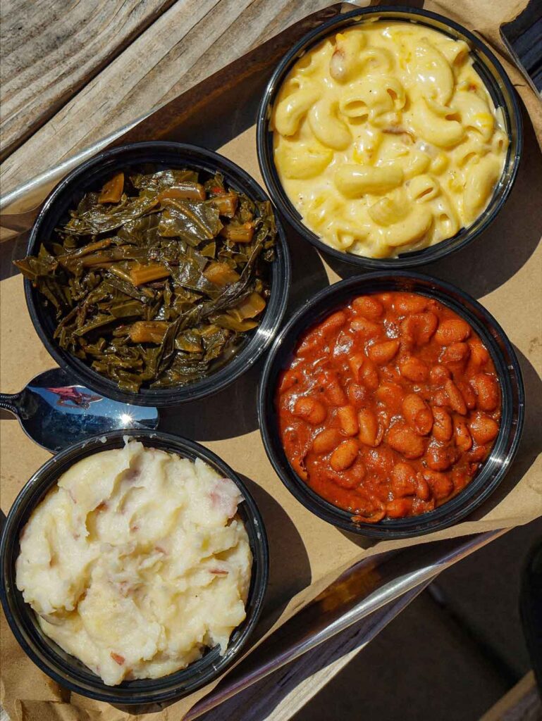 Some of the sides offered at Mac's Speed Shop.